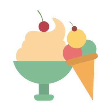 Dondurma Kupası ve koni