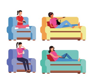 faaliyetleri ve serbest zaman evde