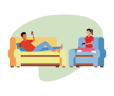 faaliyetleri ve serbest zaman evde