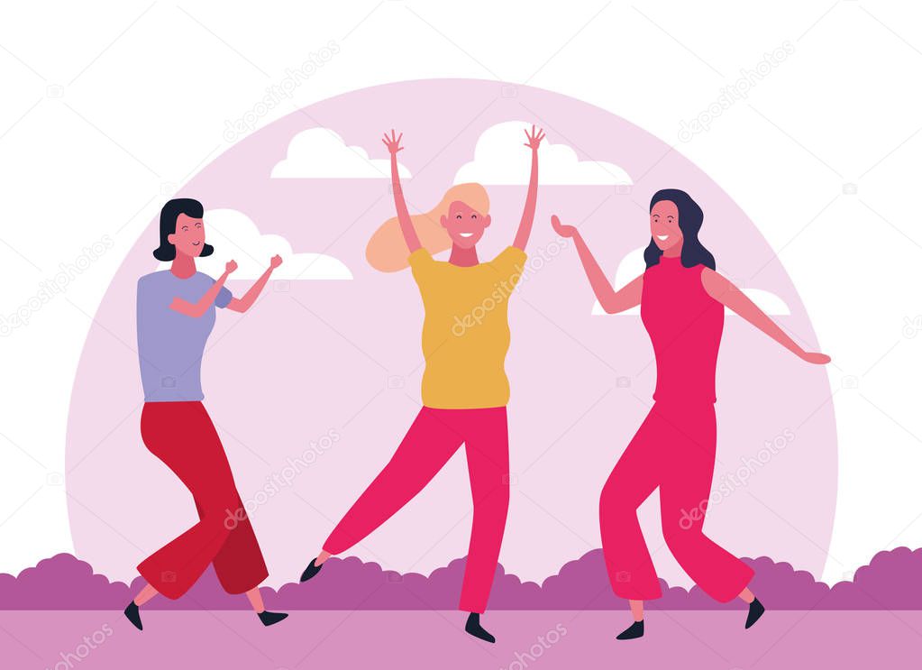 dancing people avatar