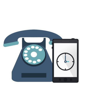 Vintage telefon çağrı merkezi