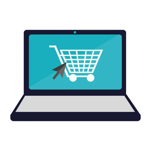 Zakupy online i płatności — Wektor stockowy