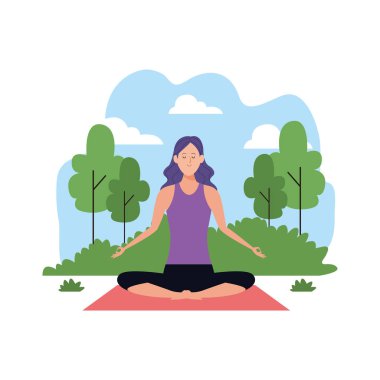 kadın yoga teşkil etmektedir