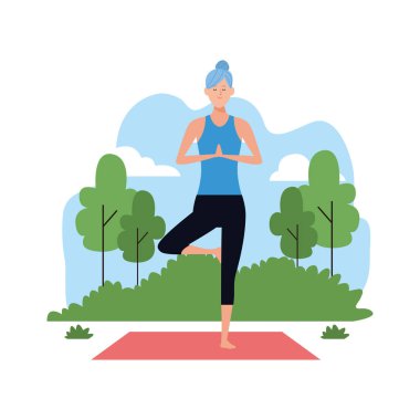 kadın yoga teşkil etmektedir