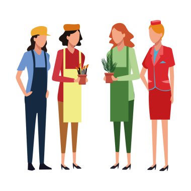 İnsanlar iş ve meslek