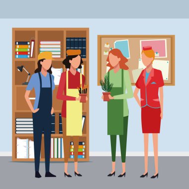 İnsanlar iş ve meslek