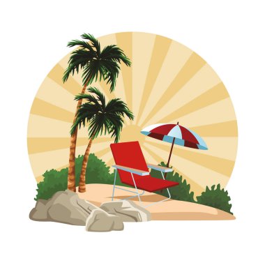 Plaj ve Island sahne