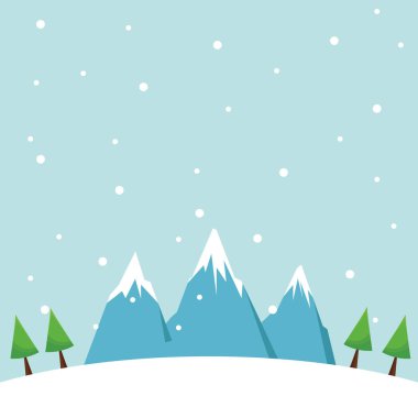 kış manzara manzara