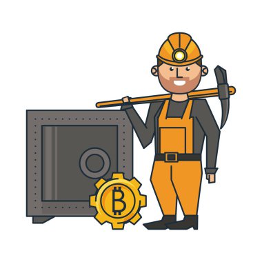 Bitcoin madencilik kasa ve işçi ile almak