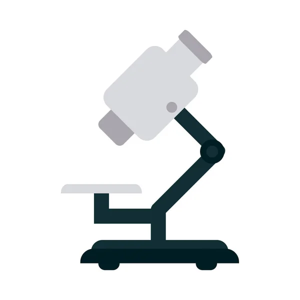 Instrumento científico do microscópio — Vetor de Stock