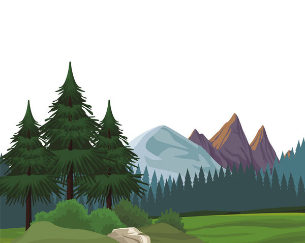 Beautiful landscape scenery