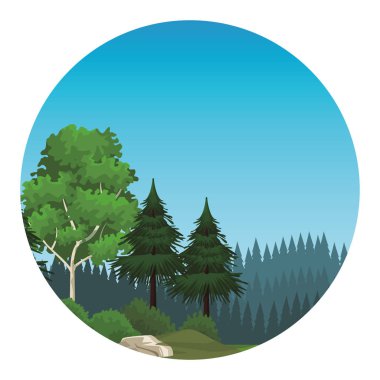 Ağaçlar doğa manzara