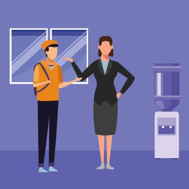 İnsanlar süpermarkette alışveriş