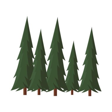 Ağaçlar doğa manzara