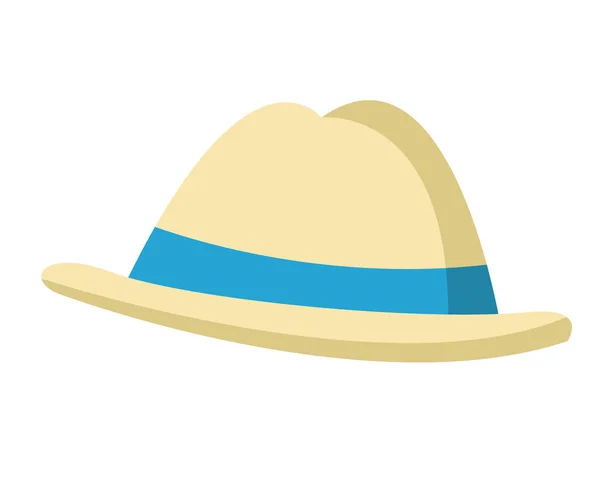 Letní módní klobouk — Stockový vektor