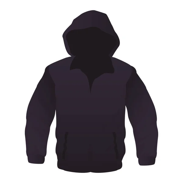 Chaqueta deportiva fitness masculina — Vector de stock