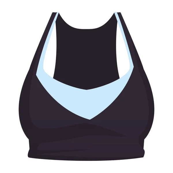 Gimnasio mujeres top — Vector de stock