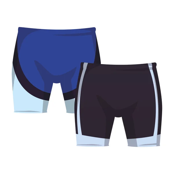 Дві спортивні штани одяг — стоковий вектор