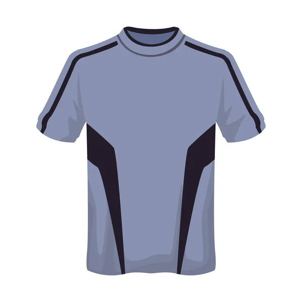 Camiseta deportiva fitness masculina — Vector de stock