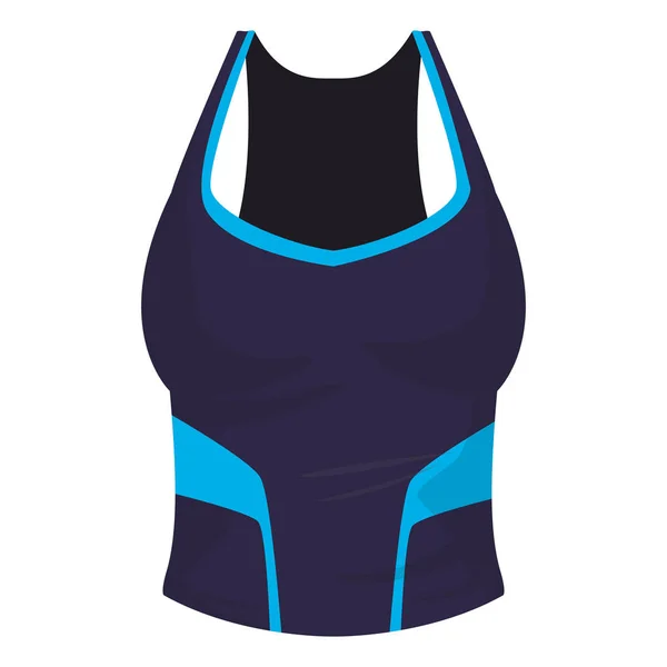 Frauen Fitness Bluse Kleidung — Stockvektor