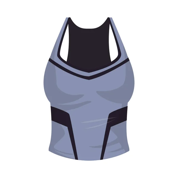 Vêtements de chemisier fitness femmes — Image vectorielle