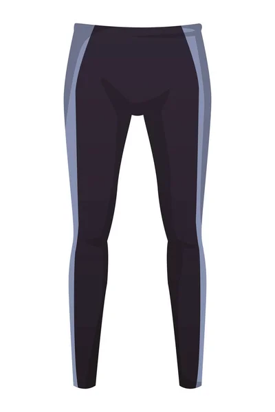 Mannelijke fitness broek — Stockvector