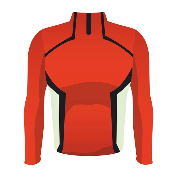 Chaqueta deportiva fitness masculina — Archivo Imágenes Vectoriales