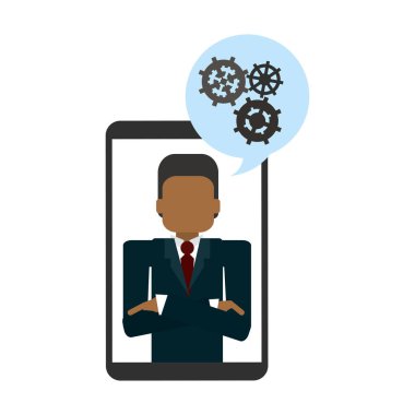 Smartphone iş sohbet