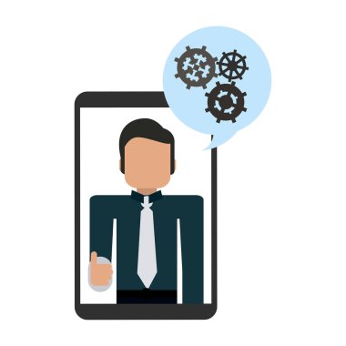 Smartphone iş sohbet