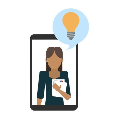 Smartphone iş sohbet