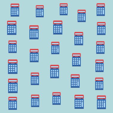 Hesap makinesi arka plan çizgi film