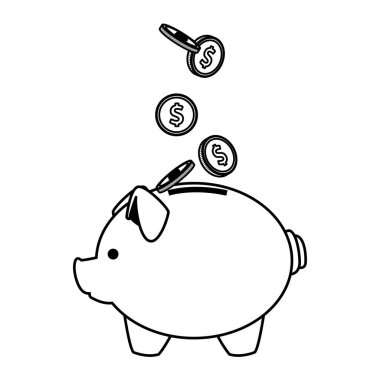 Domuz kumbarası simgesi