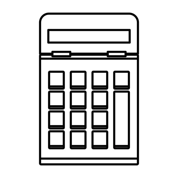 Icono de calculadora contable — Vector de stock