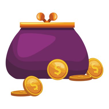 bozuk para çantası simgesini