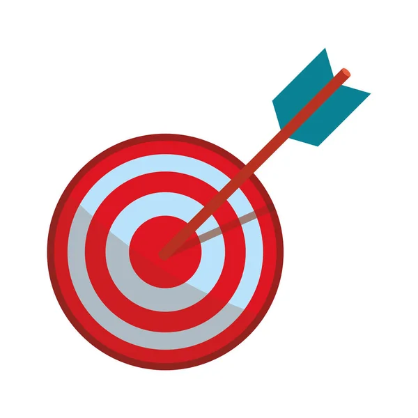 Target shooting icon — Stock Vector