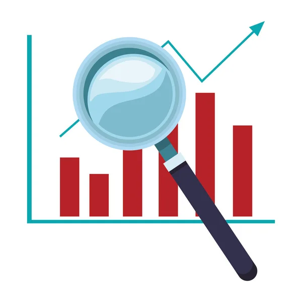 stock vector data chart icon