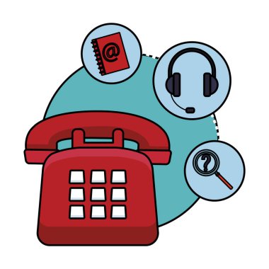 telefon yardım simgesi