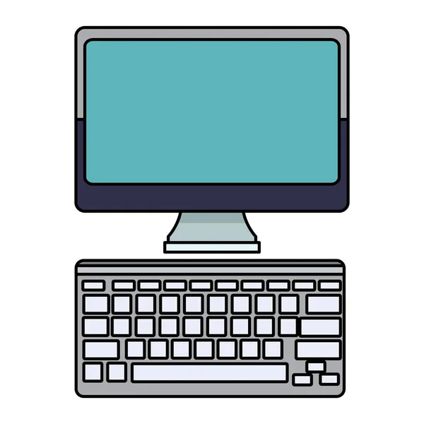 Icono de asistencia informática — Vector de stock