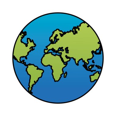 toprak küre haritası