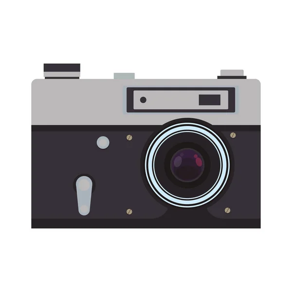 Travel photographic camera — Stock Vector