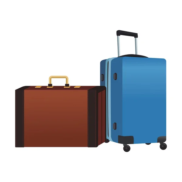 Travel briefcase icon — Stock Vector