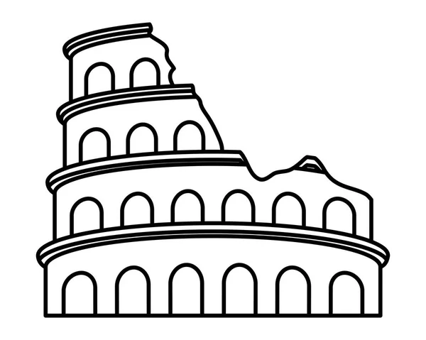 Пам'ятник римського цирку — стоковий вектор