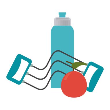 Spor salonu ve fitness öğeleri