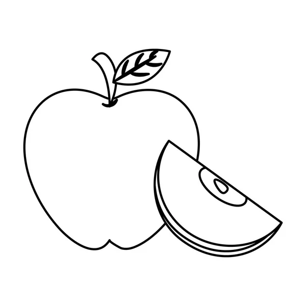 День благодарения яблоко — стоковый вектор