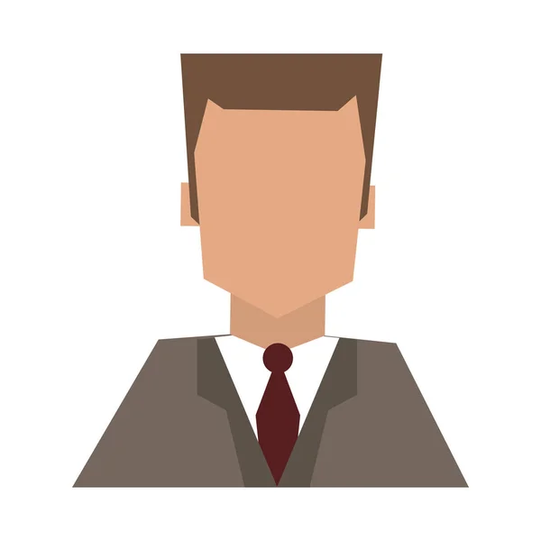 Profilo avatar recepcionist Hote — Vettoriale Stock