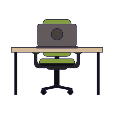 Bilgisayarlı ofis masası