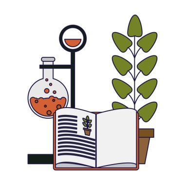 Bilim deneyleri ve soruşturma mavi çizgiler