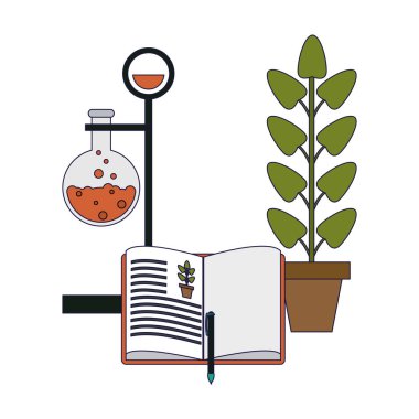 Bilim deneyleri ve soruşturma mavi çizgiler