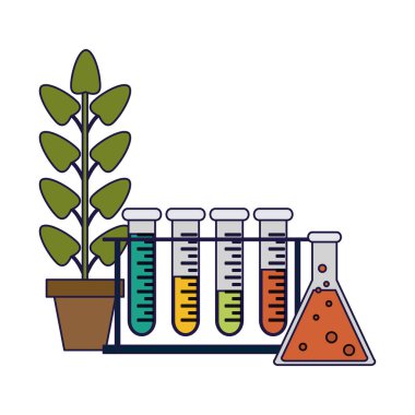 Bilim deneyleri ve soruşturma mavi çizgiler