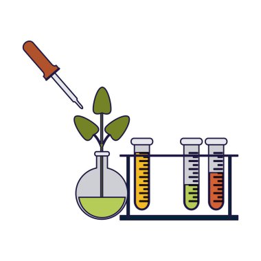 Bilim deneyleri ve soruşturma mavi çizgiler